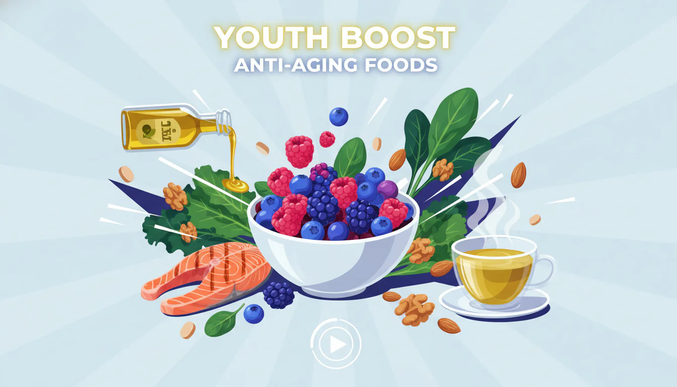 Foods That Naturally Slow Aging and Boost Long Term Health