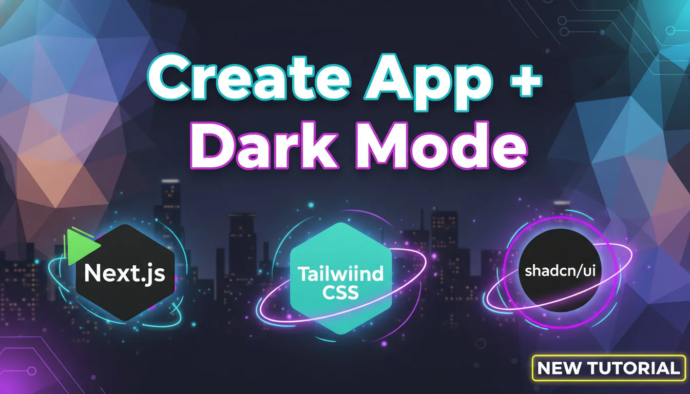 Building a Next.js Blog with Tailwind CSS & ShadCN UI: Setup & Dark Mode